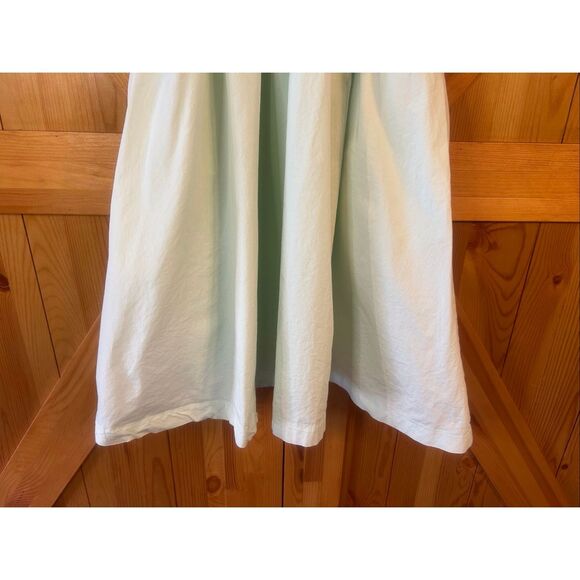 Pinch Anthropologie Smocked Back Cutouts Mint Sleeveless Short Dress Medium (577 - Picture 3 of 8